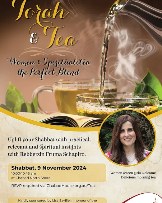 9. Torah and Tea Nov 2024