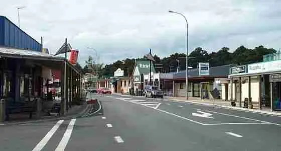 NZ Ohakune mainstreet